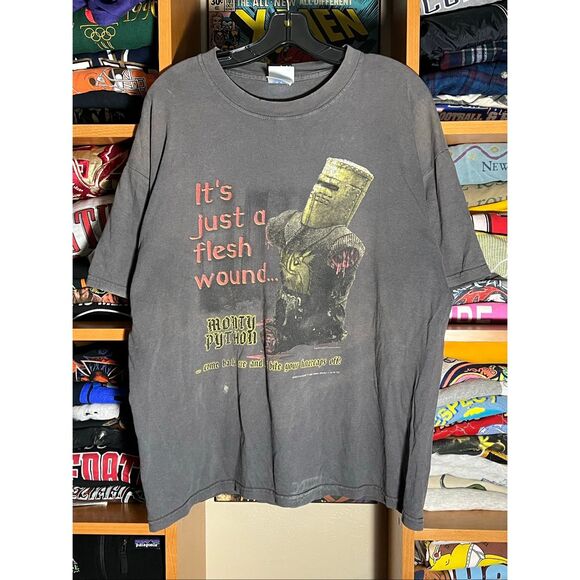 Vintage Monty Python It’s Just A Flesh Wound Promo Tee - Picture 1 of 7